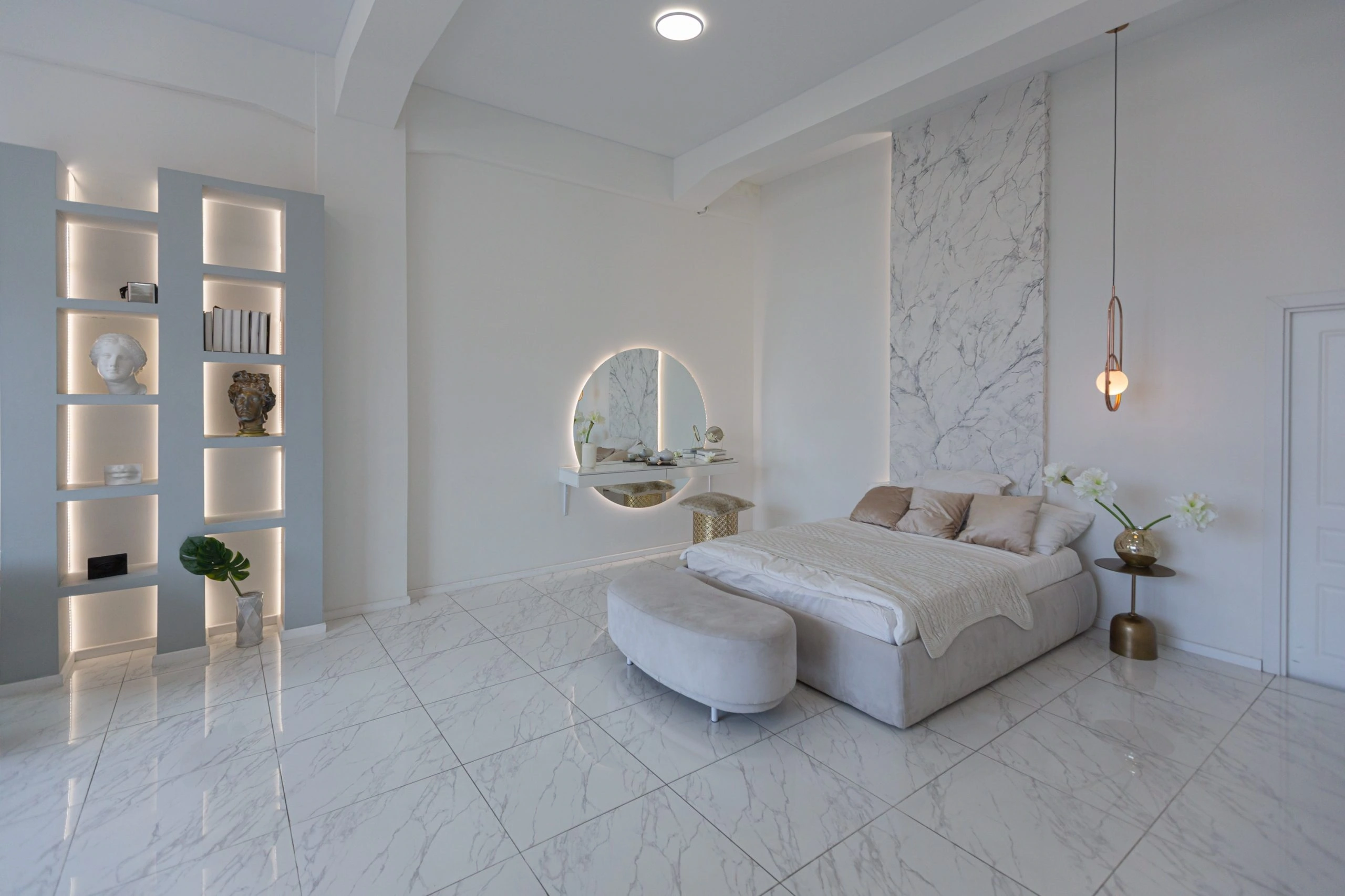 Bedroom interior design in Dubai