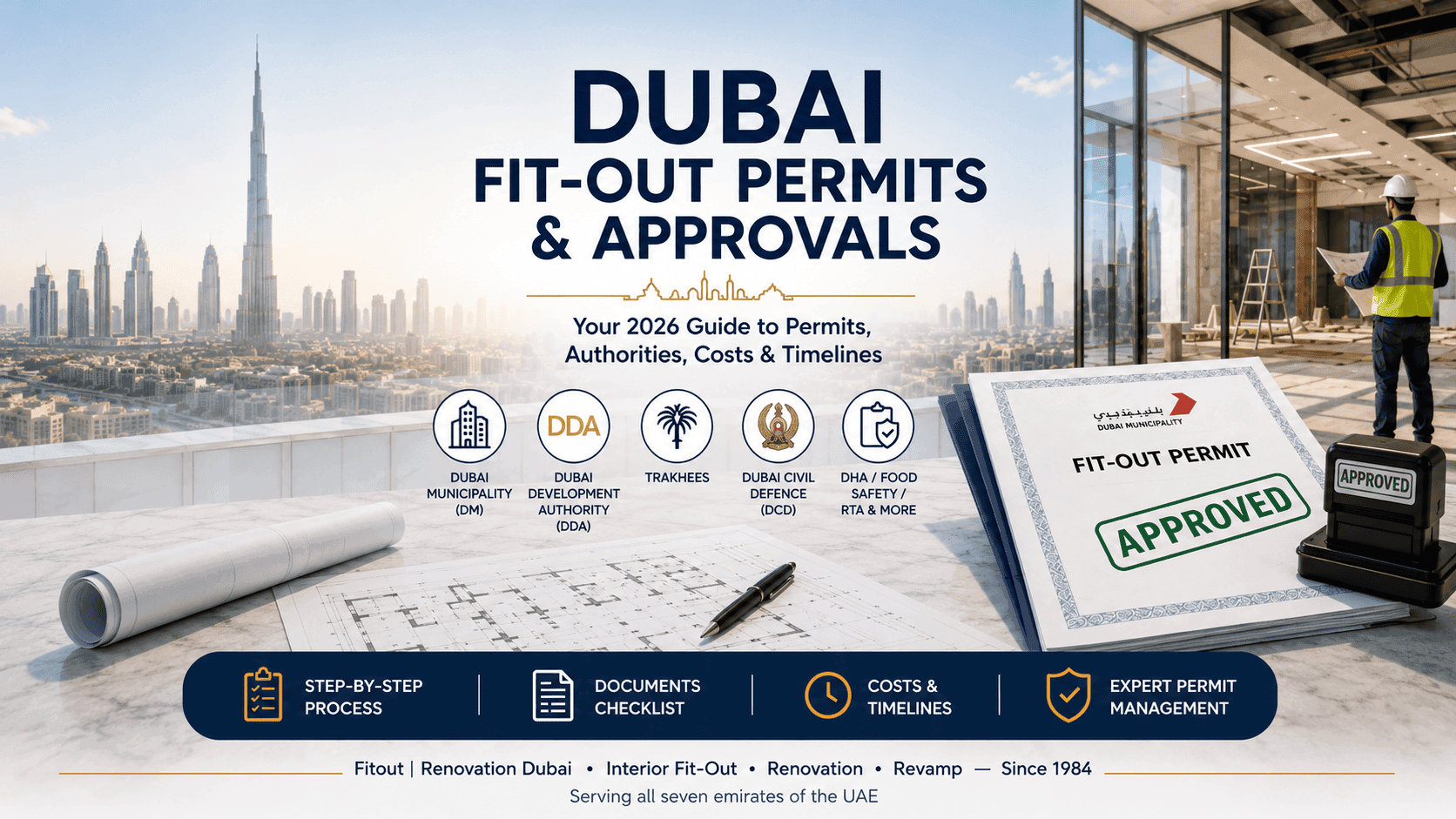 Dubai fit-out permits