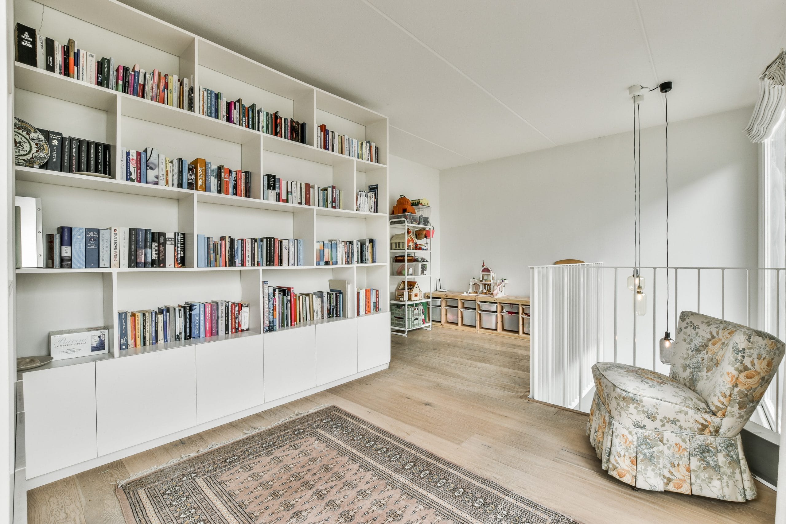 Study & Library Room interior design in Dubai