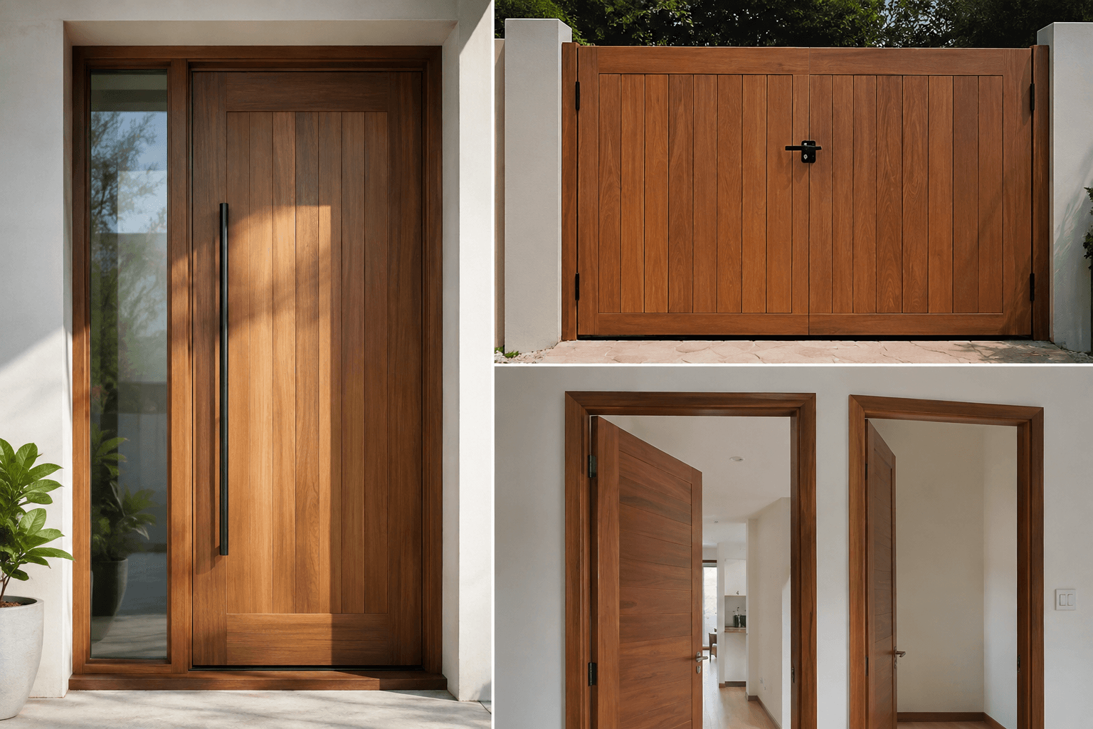 Wooden Doors, Gates and Frames in Dubai