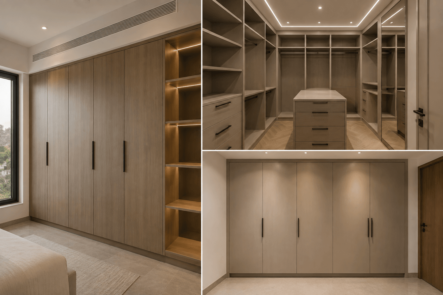 Wardrobes, Walk-in Closets and Cabinets in Dubai