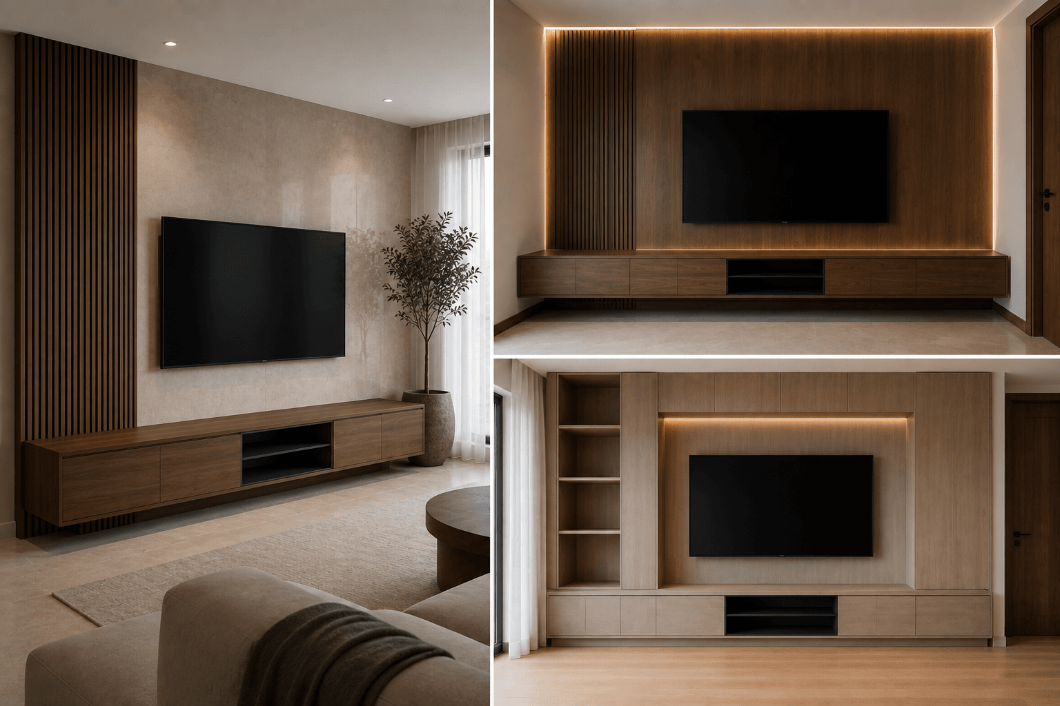 TV Units and Media Walls in Dubai