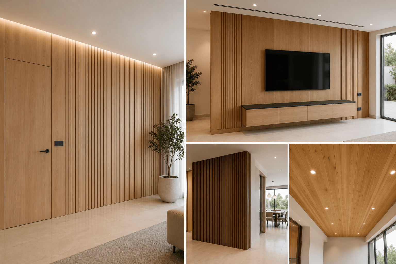 Wall Paneling and Wooden Ceilings in Dubai