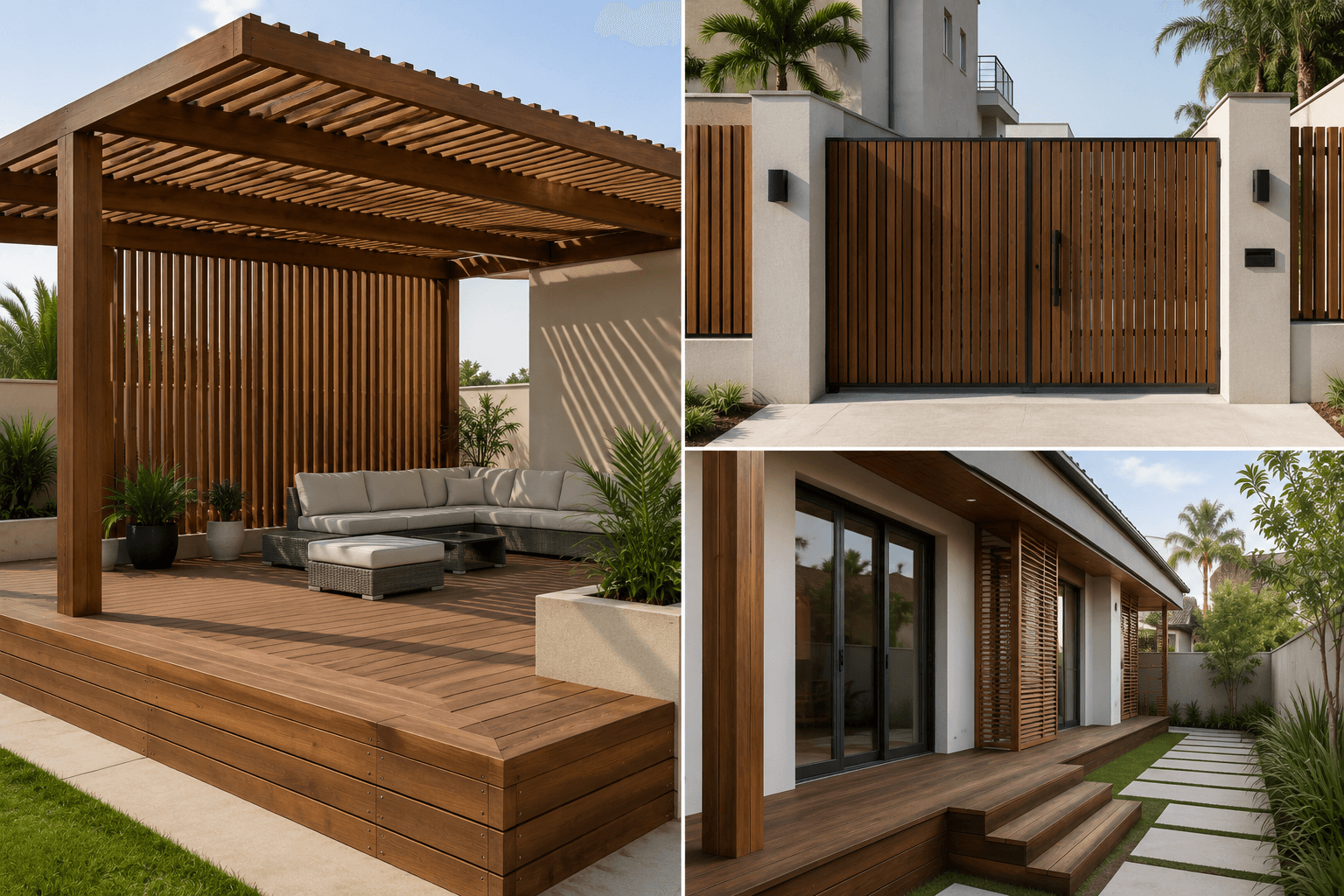 Outdoor Carpentry, Pergolas, Gazebos and Decking in Dubai