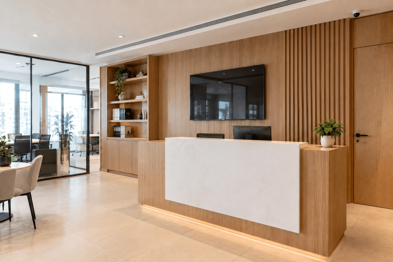 Commercial joinery and office carpentry in Dubai