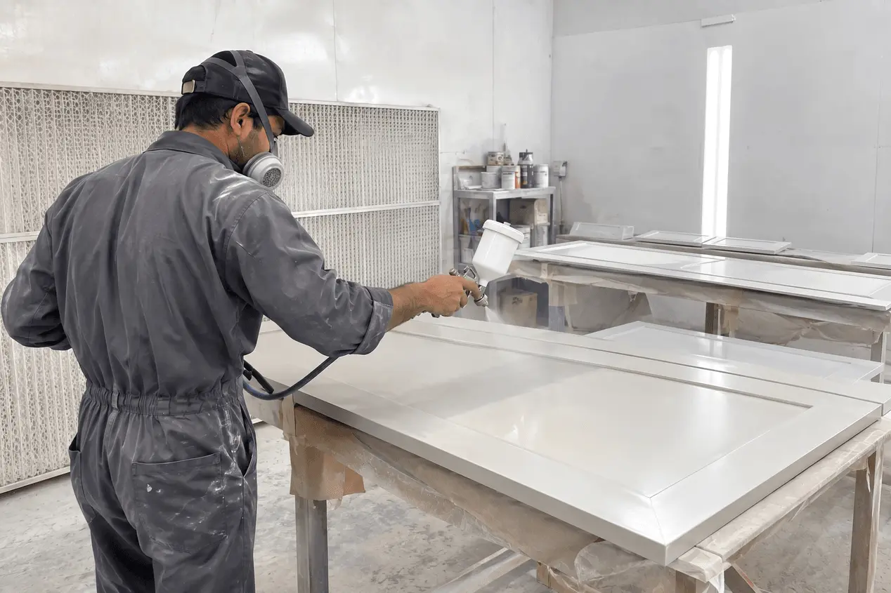 Furniture spray painting and lacquer finishing in Dubai